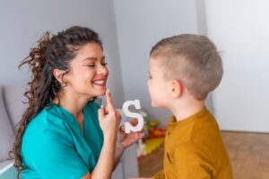 Common types of speech disorders are articulation disorders, frequently seen in young children.