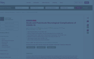 Recent Publication | Acute and Post-Acute Complications of Covid-19