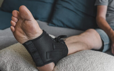 Lace Up Ankle Braces Offer Support For Inversion Ankle Injuries